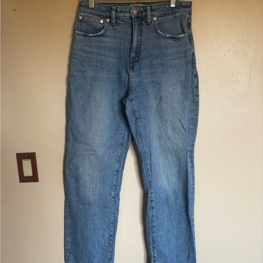 Madewell Light Blue Women's Straight-Leg Jeans